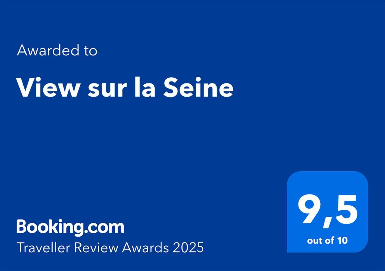 View Sur La Seine Lejlighed Paris Eksteriør billede